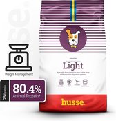 Husse Light Sensitive - Hypoallergeen Hondenvoer, Hondenvoeding Droog, Hondenbrokken Hypoallergenic - 5 x 150g proefpakket