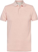 Profuomo slim fit heren polo - roze - Maat: L