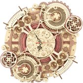 Puzzle d'horloge murale – Puzzle en bois – Cadeaux de Décoration – Modélisme – Klok – Fonctionne comme une Klok ordinaire – 168 pièces