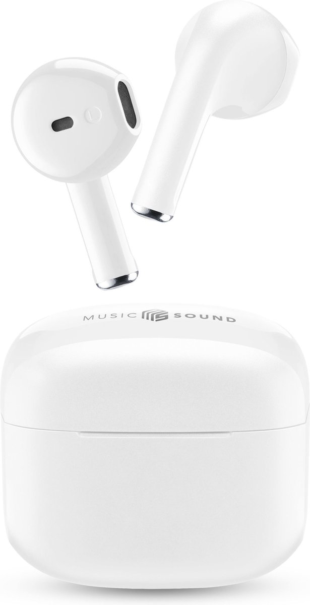 Music Sound Swag Headset Draadloos In-ear Oproepen/muziek Bluetooth Wit