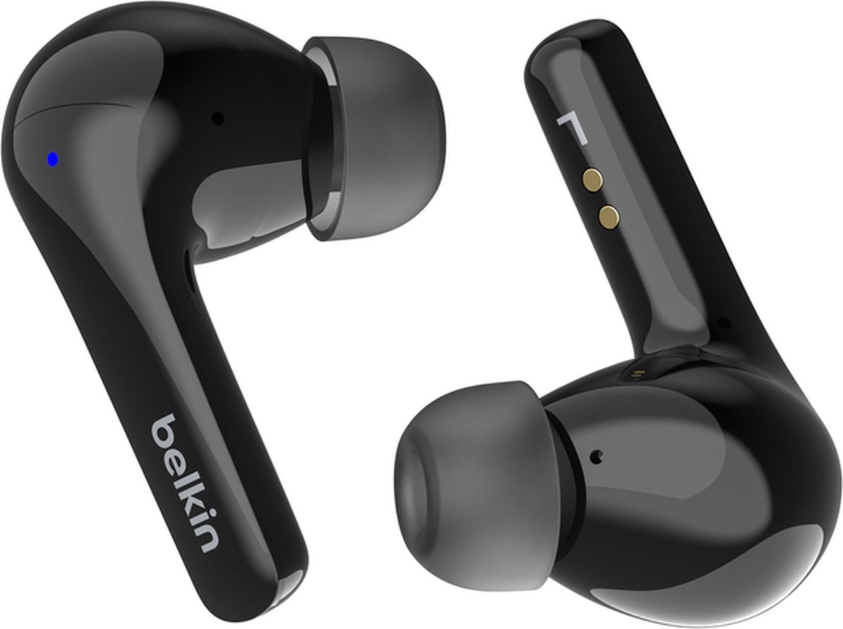 Belkin SoundForm Motion Headset True Wireless Stereo (TWS) In-ear Gesprekken/Muziek/Sport/Elke dag Bluetooth Zwart