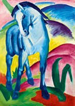 Franz Marc - Blue Horse I, 1911 - Puzzel - 1000 Stukjes