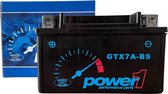 Power1 GTX7A-BS 6A-12v Accu voor 4takt scooters