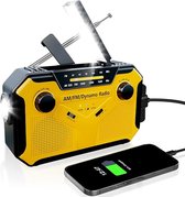 Radio Op Batterijen Voor Rampen - Radio Opwindbaar - Noodradio - Noodradio Solar Opwindbaar