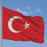 Turkse Vlag - Vlag van Turkije - Turk Bayragi - 120x80cm