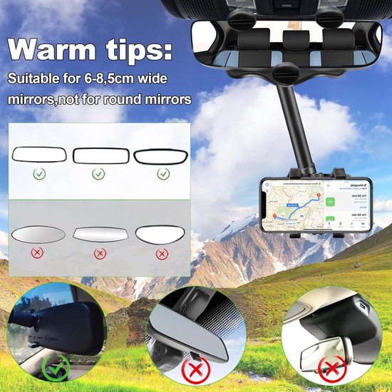 Mikinona Piramide Telefoonhouder 10 Stuks Driehoekige