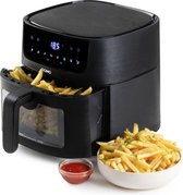 Bol.com DOMO DO540FR Heteluchtfriteuse XXL - 6L - Kijkvenster - 1500W aanbieding