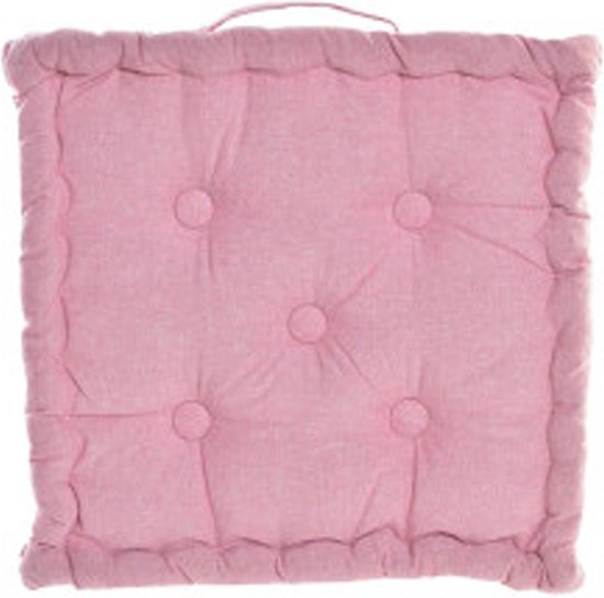 Zitkussen Spring - oker - 40x40 cm | Leen Bakker Zitkussen Spring - oker - 40x40 cm | Leen Bakker
