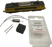 Kit de conversion micromoteur NF003G N pour Fleischmann NS1600 SNCF BB 1500, 1600, 22200, 7200