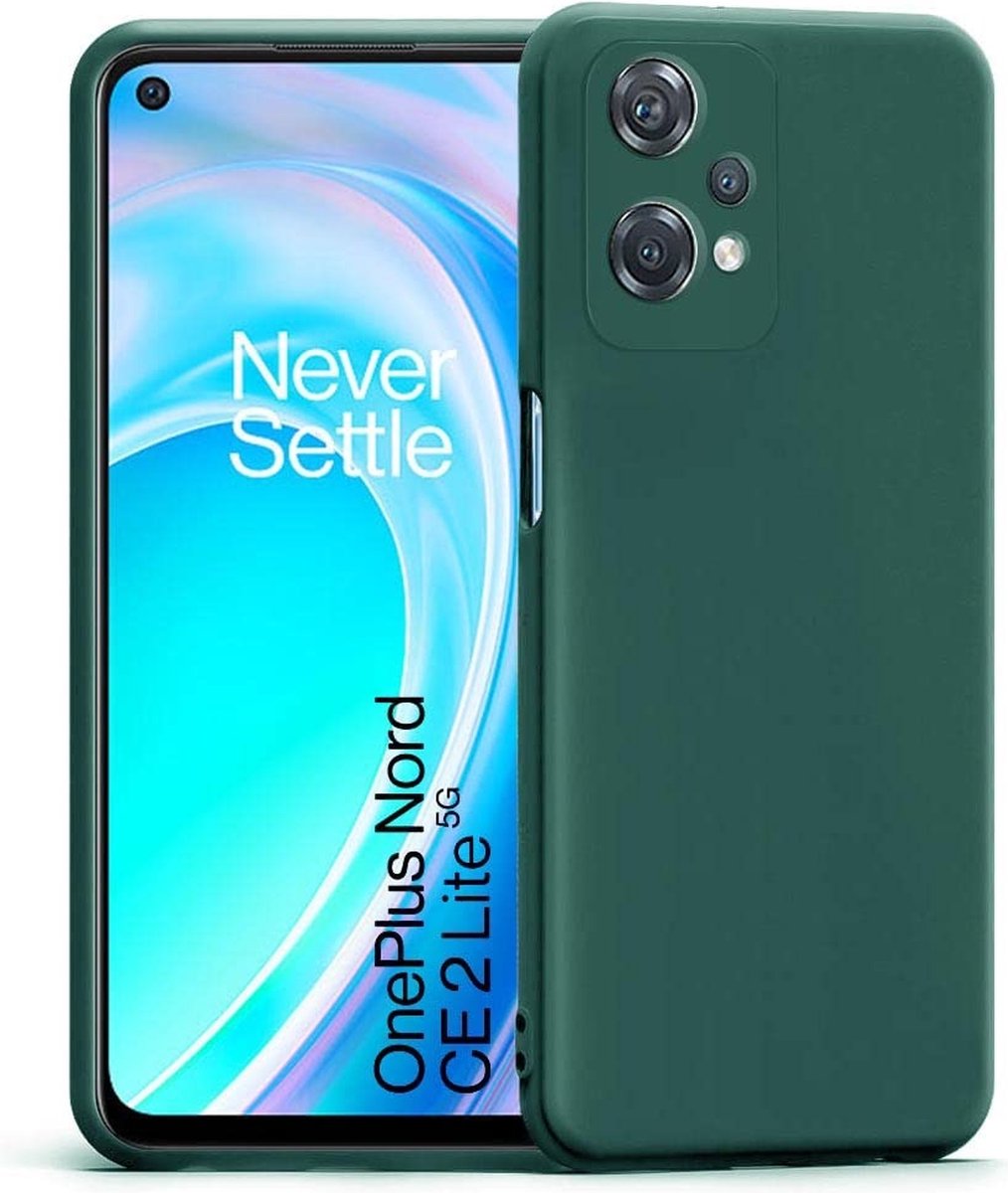 ProGuard OnePlus Nord CE 2 Lite Hoesje Liquid Silicone Groen