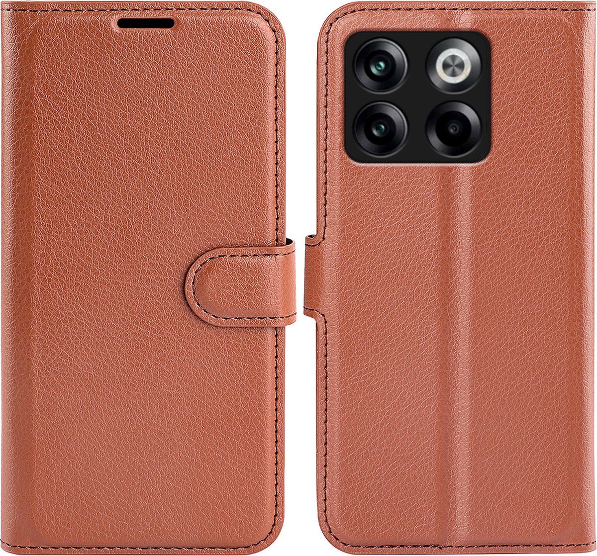 ProGuard OnePlus 10T Wallet Flip Case Bruin