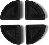 Capi Europe - Bloempot pads outdoor zwart - 5x5 - Zwart - Capi Accessoires
