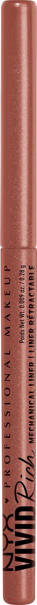 NYX Vivid Rich uitdraaibare eyeliner - Spicy Pearl Bronze