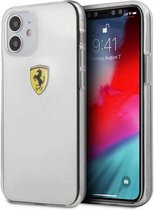 Ferrari On-Track Back Case - Geschikt voor Apple iPhone 12 Mini (5.4") - Transparant