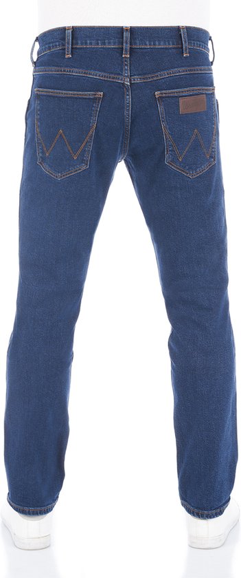 Wrangler Jeans pour hommes Greensboro régulier/droit Blauw 38W / 32L