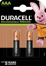 Duracell AAA Oplaadbare Batterij 900mah 20 stuks