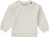 Noppies Unisex Sweater Boaz long sleeve Unisex Trui - Whisper White - Maat 68