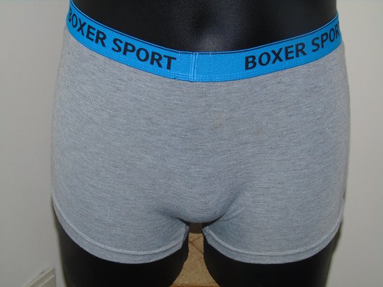 6 PACK Boxershort Heren | Katoen | Maat XL | Effen | Print SPORT | Ondergoed Heren | Onderbroeken Heren |