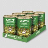 Lily's Kitchen - Hondenvoer Natvoer - Stoofpotje met Lam - 6 x 400 g