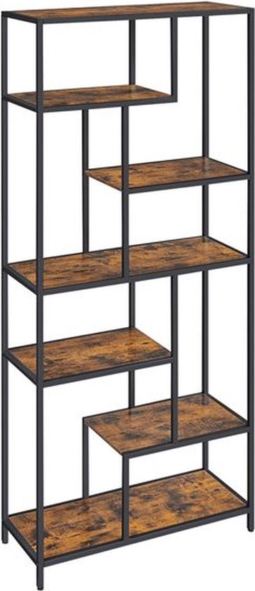 Furinno Ladder Boekenkast Display Plank, 6-laags Wit Furinno Ladder Boekenkast Display Plank, 6-laags Wit