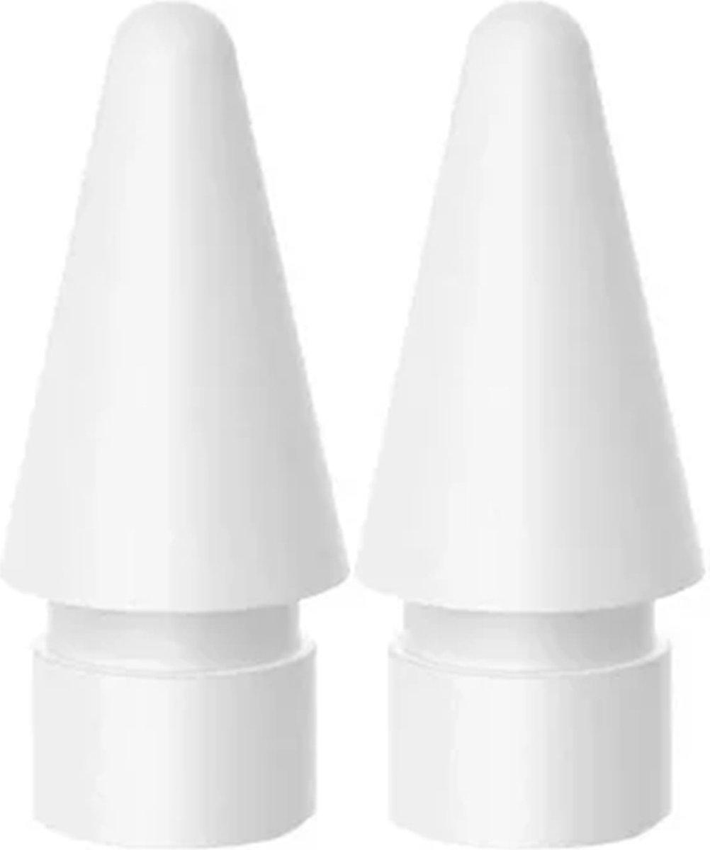 Ibley punten voor Apple Pencil 1/2 wit - 2 stuks - Replacement tips - Vervangende punten