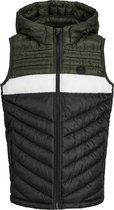 JACK&JONES JUNIOR JJEHERO BODYWARMER HOOD NOOS JNR Jongens Bodywarmer - Maat 128