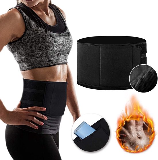 Ceinture de sudation ceinture abdominale en neoprene ceinture amincissante support. bol