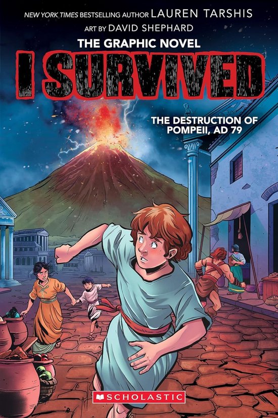 I Survived-The Destruction of Pompeii, AD 79 - cover