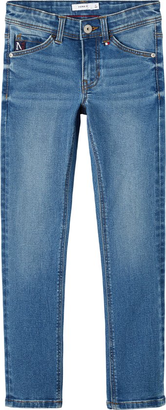 Jeans Name It XSlim 1280-GY - Jeans Bambini E Ragazzi Vita Media, Taglio Slim - Foto 4