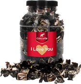 Côte d'Or Chokotoff chocolat "I Love You" - Cadeau Saint Valentin - chocolat noir au caramel - 1600g