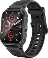 Colmi P73 1.9 - Montre intelligente - Appels Bluetooth - Smartwatch - Pour iOS et Android - Étanche - Zwart -
