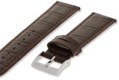 Morellato Horlogebandje - Morellato horlogeband Y2269 Bolle XL - leer - Bruin - bandbreedte 20.00 mm