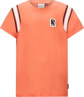 Retour jeans Rico Jongens T-shirt - orange coral - Maat 7/8