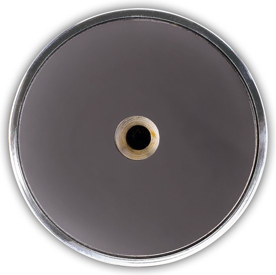 Lenco Aandrukgewicht voor Platenspeler - Platenpuck - Platenstabilisator - TTA-076SI - Chroom — afbeelding 3