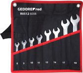 Gedore RED 3301081 R05126008 Dubbele steeksleutelset 8-delig Sleutelbreedte (metrisch) 6 - 9 mm