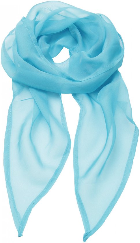 Sjaal Dames One Size Premier Turquoise 100% Polyester