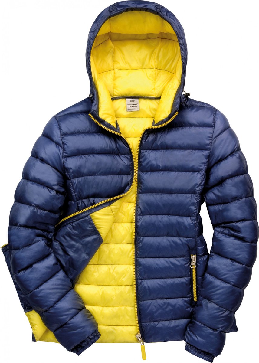 Result Women´s Snow Bird Hooded Jacket RT194F Marineblauw