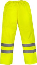 Broek Unisex L Yoko Hi Vis Yellow 100% Polyester