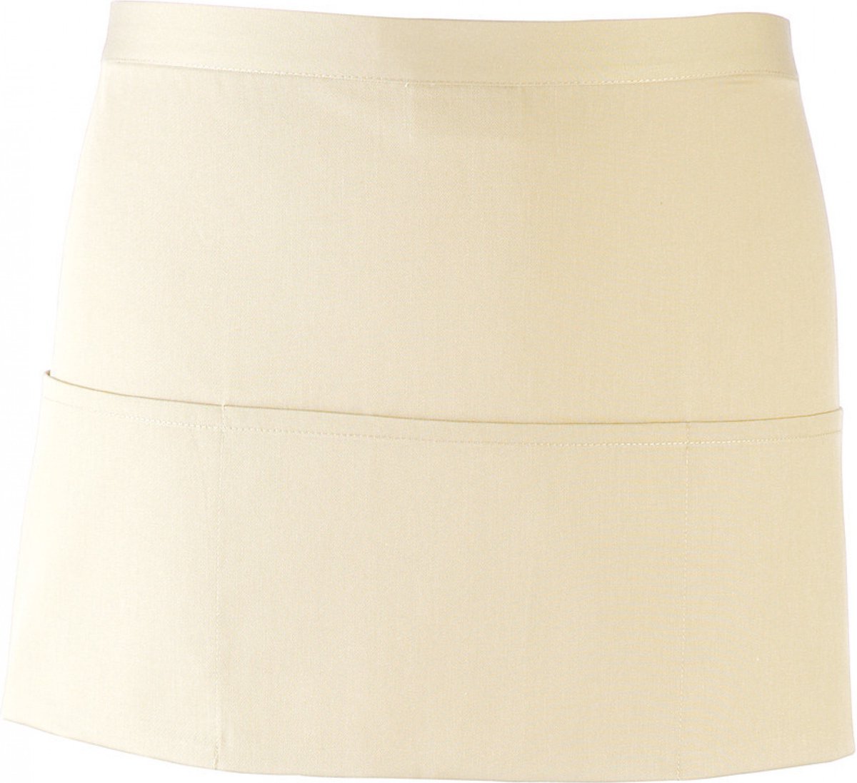 Schort/Tuniek/Werkblouse Unisex One Size Premier Natural 65% Polyester, 35% Katoen