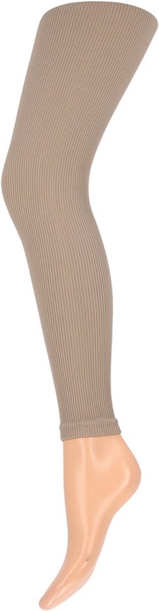 Kinderlegging dans 60 denier Beige zand lang 110-116