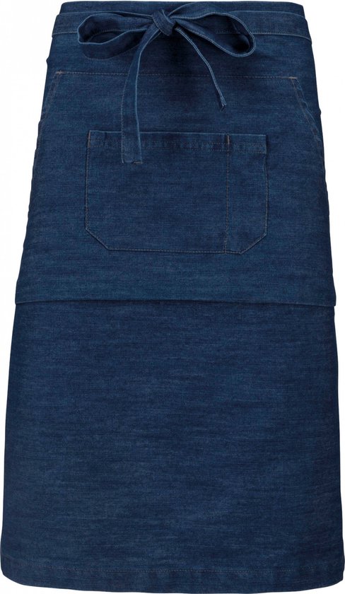 Tablier/Tunique/Chemisier de Travail Unisexe Taille Unique Kariban Denim 65% Katoen, 35% Polyester