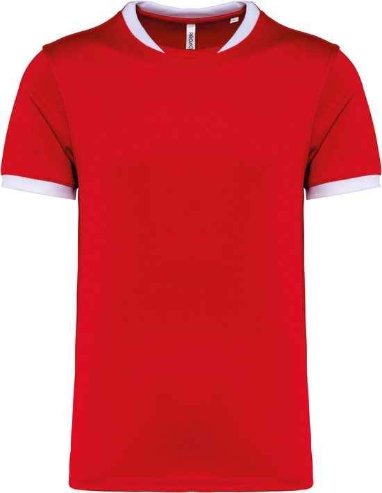 SportT-shirt Unisex 3XL Proact Ronde hals Korte mouw Sporty Red 100% Polyester