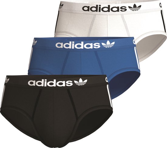 Adidas Originals Brief (3PK) Heren Onderbroek - meerkleurig - Maat M