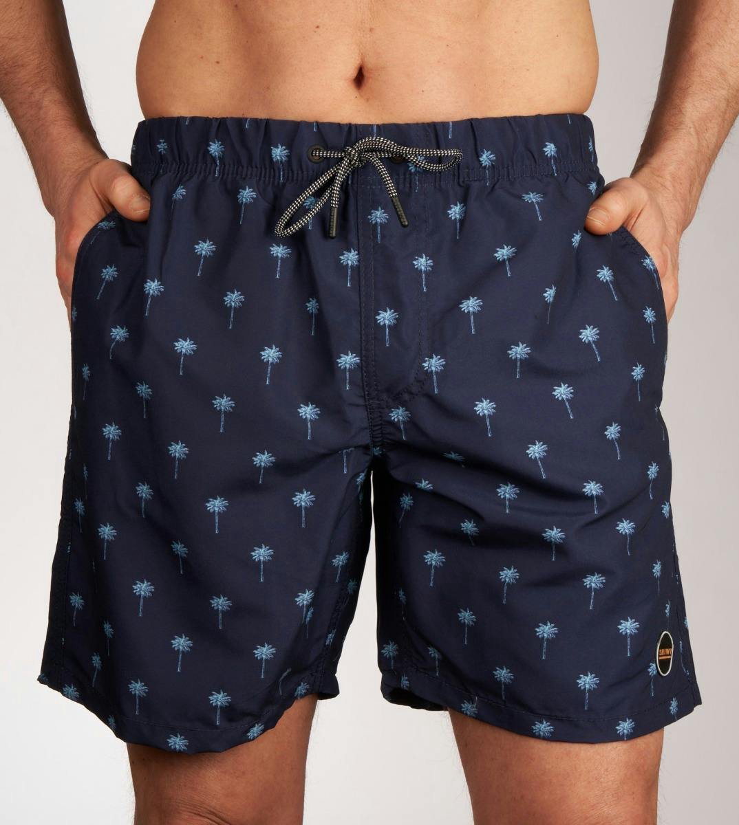 men swimshort scratched shiwi palm