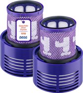 DEGG® - Hepa Filter Geschikt voor Dyson V10 - Wasbaar - Vervangt Dyson V10 Filter - Onderdelen - Duurzaam - Premium Kwaliteit - 2 STUK(S)