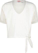 Vingino T-shirt Hessa Meisjes T-shirt - Real White - Maat 152