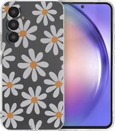 Coque iMoshion adaptée pour Samsung Galaxy A54 (5G) Coque en Siliconen - Coque iMoshion Design - Multicolore / Fleur de marguerite