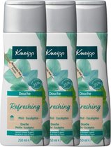 Kneipp Douchegel Set 3 x 250ml : Refreshing Mint-Eucalyptus - Voordeelverpakking