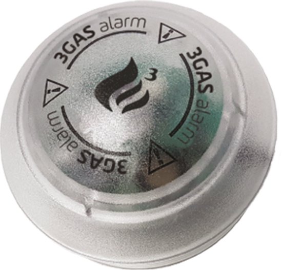3GAS+ 12V Gasalarm Round Propane Butane LPG Koolmonoxide k-o