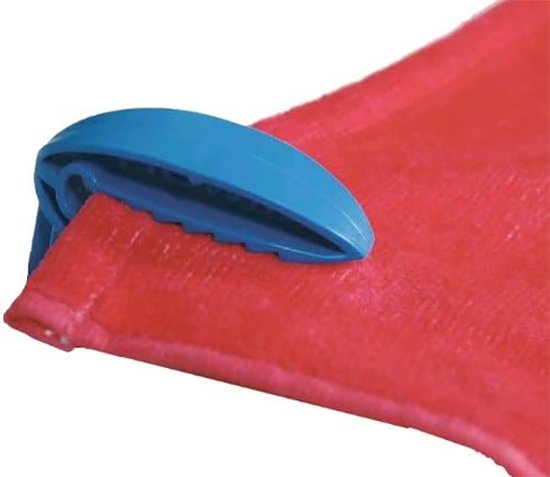 8 Pack Strandlaken Clips Voor Strandstoelen Witte Jumbo Maat Handdoekklemmen Lounge Zwembadstoelen Plastic Wasknijpers Opknoping Clip Klemmen Groot Voor Cruise